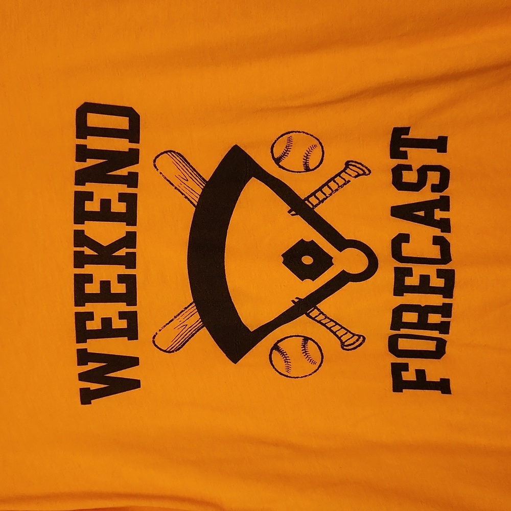VGUC Weekend Forecast Baseball shirt